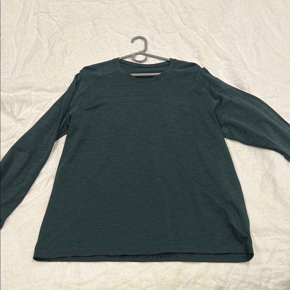 lululemon athletica Long Sleeve Tee - Dark Green